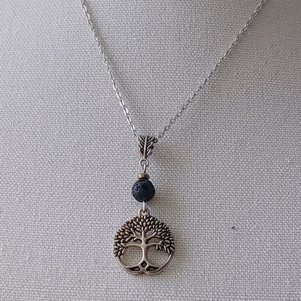 Silver Tree of Life Pendant Necklace